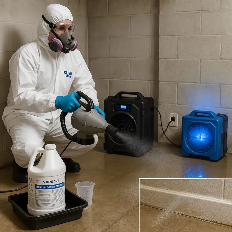 Sanitization and Odor Removal process in Council Bluffs, IA
