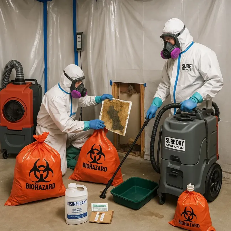Contaminated Water Handling Protocols process in Council Bluffs, IA